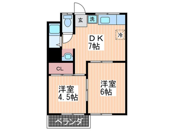 コオリナハウスの物件間取画像